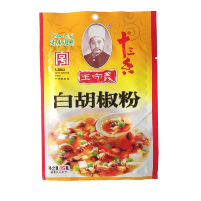 王守义白胡椒粉25g